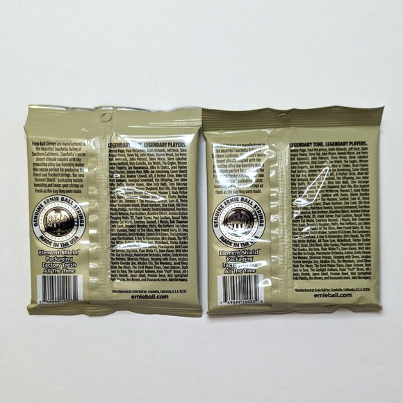 2-Pack Medium Light Earthwood 80/20 Bronze Acoustic Guitar Strings 12-54 Gauge - Picture 2 of 2